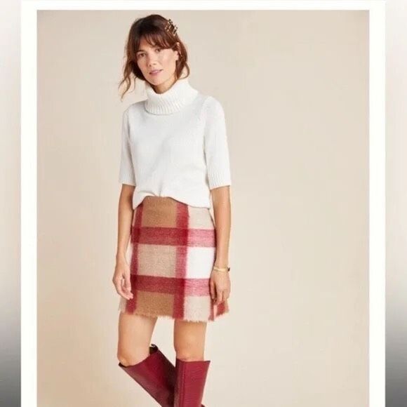 Anthropologie Tops - By Anthropologie Kimberly Turtleneck Sweater Short Sleeve Size Medium